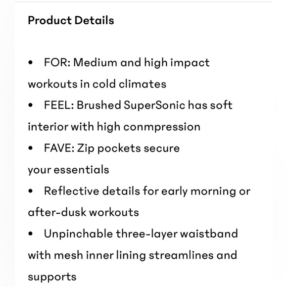 Athleta Rainier Jogger, Black, Medium - Picture 6 of 9